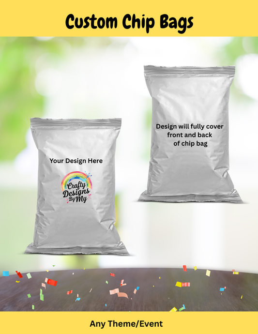 Custom Party Chip Bags